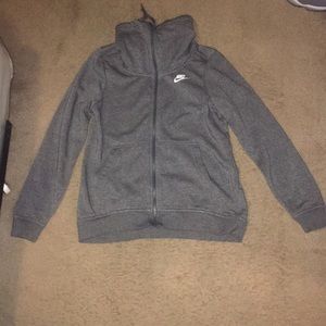grey nike jacket